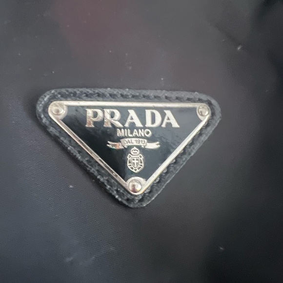 Prada Tessuto Weekender Nylon & Saffiano Leather Trim Duffle VERY LARGE - Picture 8 of 11